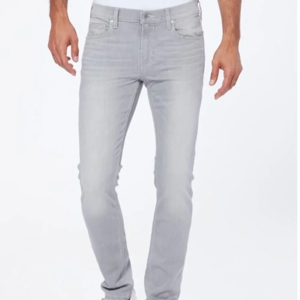 Paige Federal Light Gray Wash Denim Jeans Men’s Size 28